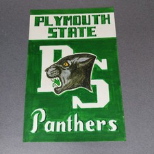 Plymouth State Panthers NH New Hampshire 4x6 Scrapbook Shadowbox Artwork