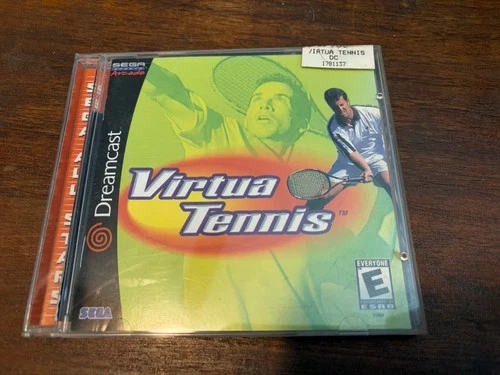 Virtua Tennis Sega Dreamcast Sega All Stars Edition 2000 With Manual