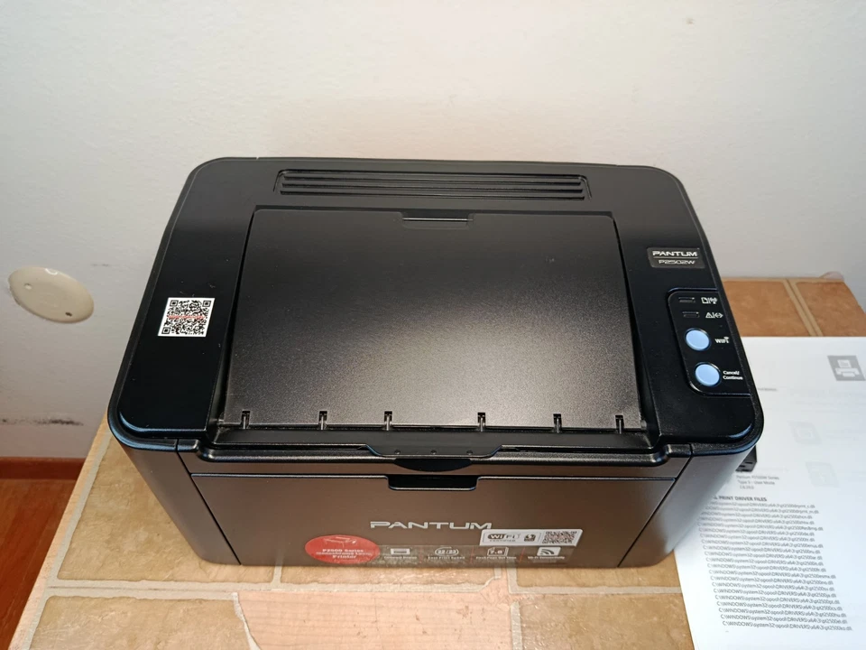 Pantum P2502W Wireless Laser Printer 239 Pages ! 41% Toner Tested EUC - Image 4 of 4