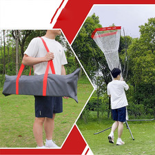 Volleyball Setter Training Net Self Practice Net Simple with Carry Bag