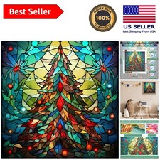 Complete Diamond Painting Kit - 12x12inch Christmas Tree Art for All Seasons