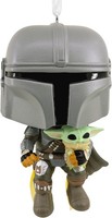 Hallmark Star Wars: Der Mandalorianer Und Grogu Funko Pop! Weihnachtsornament