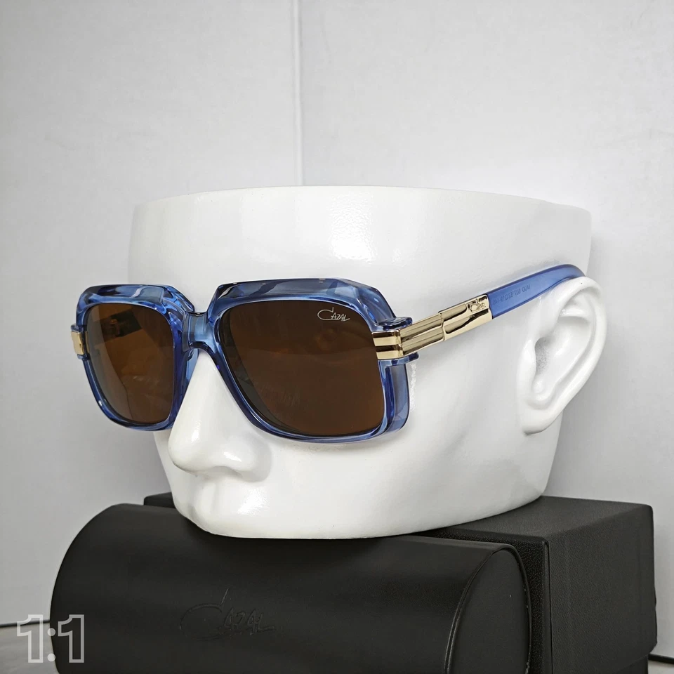 Gafas de sol tintadas CAZAL LEGENDS mujeres hombres gafas de lujo azules y marrones Foto 2 de 4