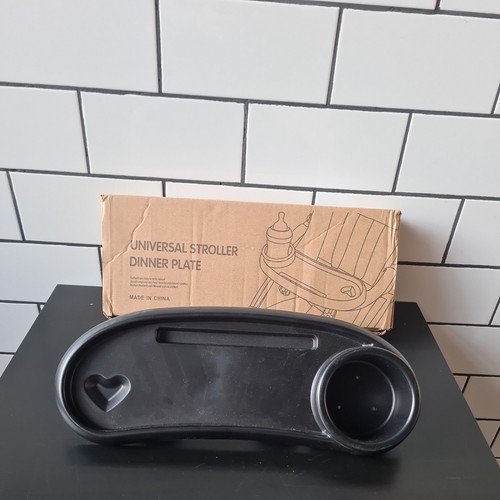 Universal Dinner / Snack Tablett schwarz 