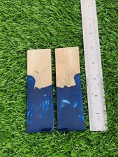 BEAUTIFUL Resin Olive Wood KNIFE HANDLE MATERIAL BLANK SCALES