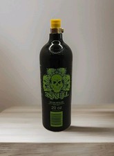 3 Skull Paintball 20oz Co2 Aluminium Tank mit Pin Ventil. Limette