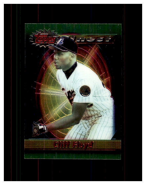 CLIFF FLOYD Montreal EXPOS 1994 TOPPS FINEST BASEBALL CARD  #427 MINT