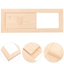 Cedar Sauna Vent Grille Ventilation Panel for Steam Air