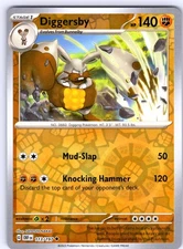 Diggersby Uncommon SV03: Obsidian Flames Reverse Holo 113/197 NM