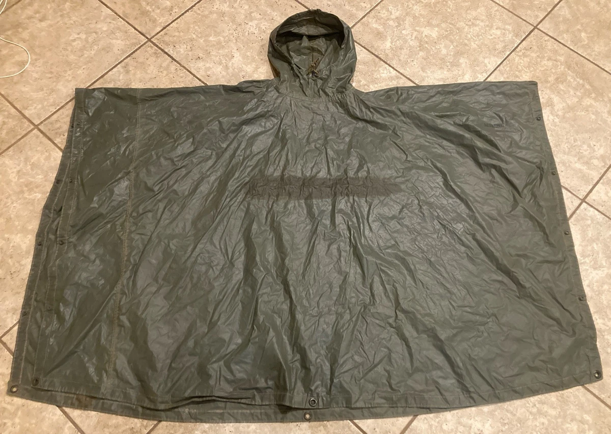 Vietnam Poncho In Original Vietnam War Personal & Field Gear for