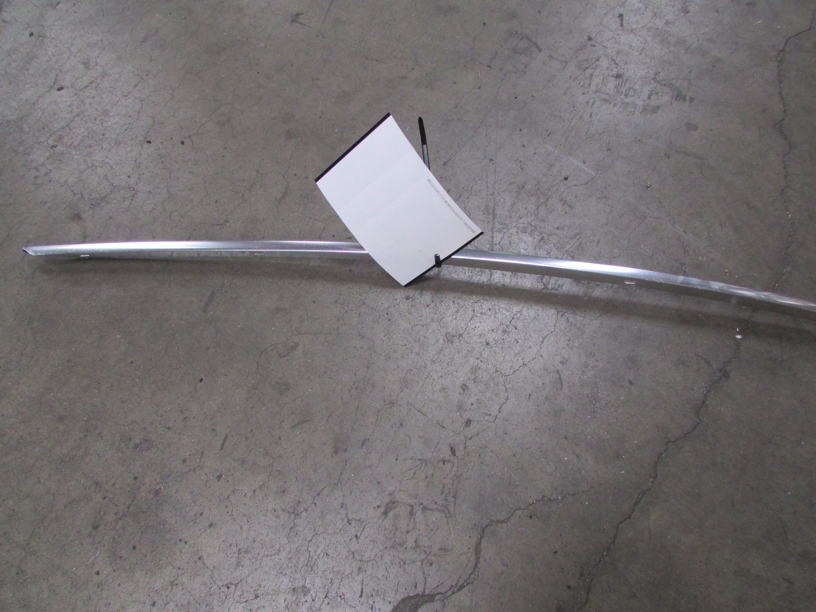Maserati Granturismo, LH, Left Side Roof Moulding, Used, P/N 980145036