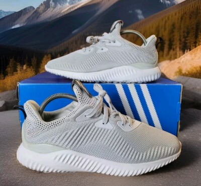 Adidas Alphabounce Shoes BB7094- Mens Size 7 Gray White 