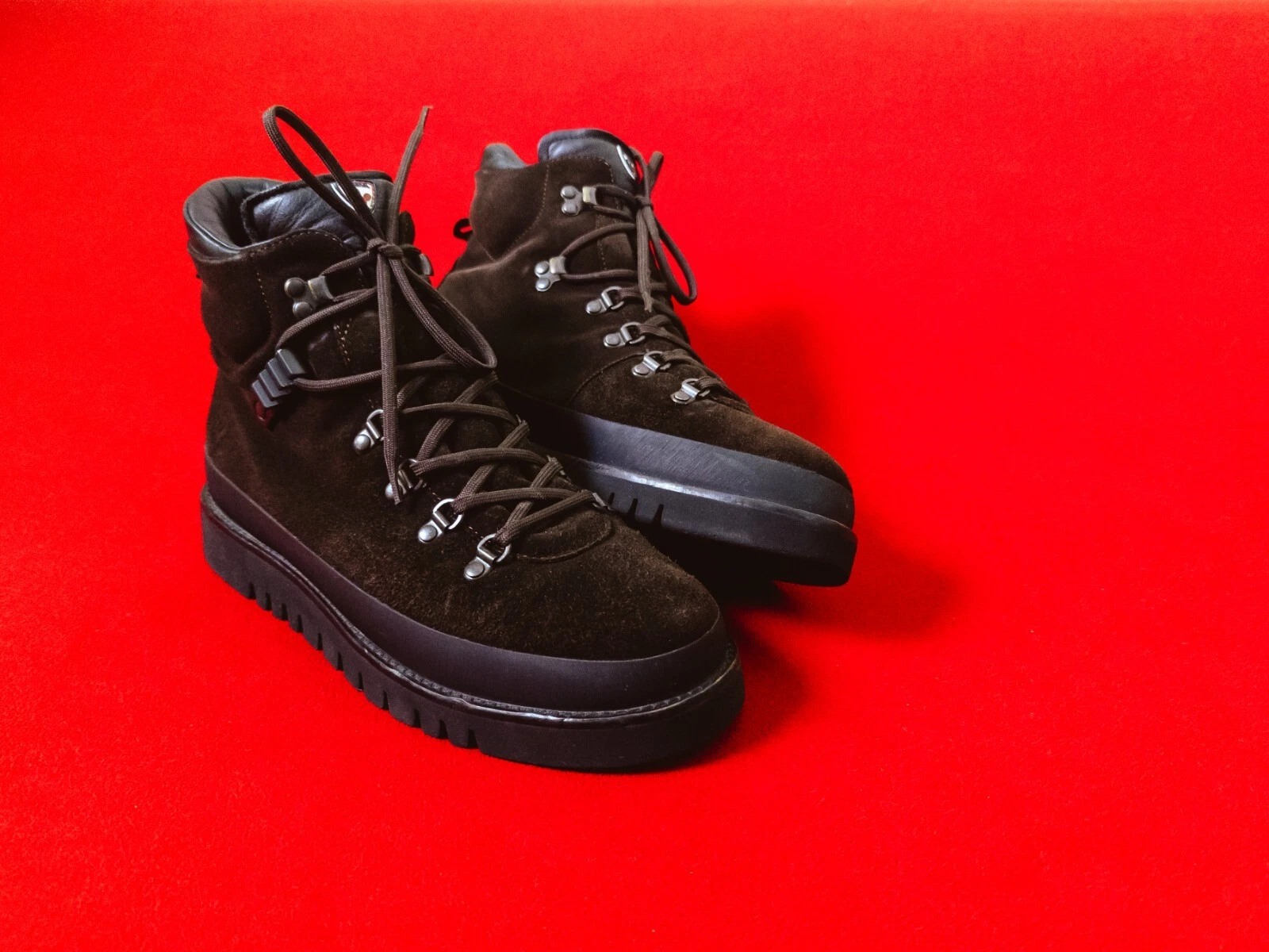 ROSSIGNOL Hubble Men Suede Brown Hiker Boots US 10 / EU 44 / UK 9 Lace Up Shoes