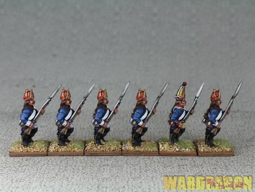 28mm Seven Years War WDS painted Purssia Infantry Regiment Nr 33 cc61 - Picture 8 of 9