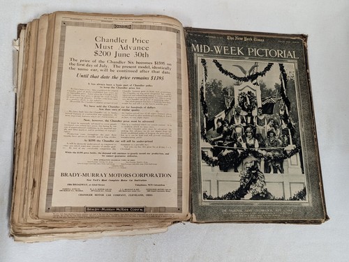 New York Times Mid-Week Pictorial War Extra ~ WWI 1914 -1917 Bound Portfolio - Picture 9 of 11