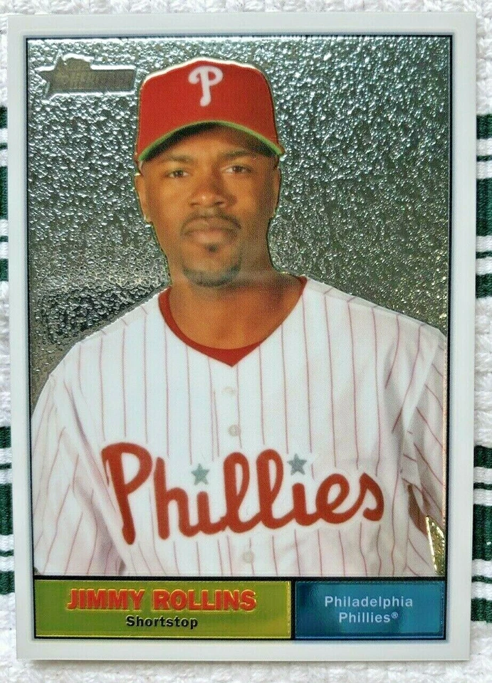 2010 Heritage Chrome Rollins Mint #C30 185/1961 Serial Numbered - Image 3 of 4