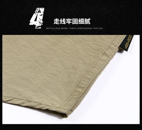 Camiseta táctica de manga corta del ejército militar para hombre Top de carga con botones - Imagen 8 de 20