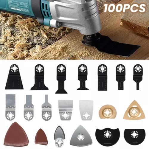 100x Sägeblatt Multifunktionswerkzeug Zubehör Multitool Multimaster Sägeblatt - Bild 16 von 16