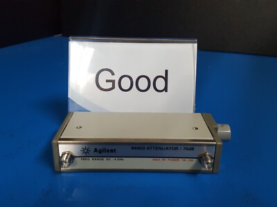 Agilent 8495G: Program Step Attenuator DC-4Ghz 70 dB (Opt. 002 011) - 3313