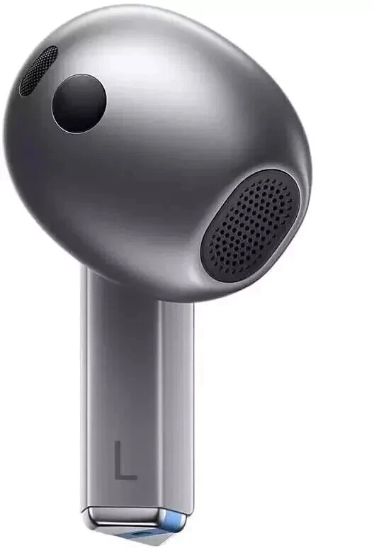 Original Samsung Galaxy Buds3 Buds 3 Inalámbrico SM-R530 Lado Izquierdo (L) -Plateado Foto 2 de 2