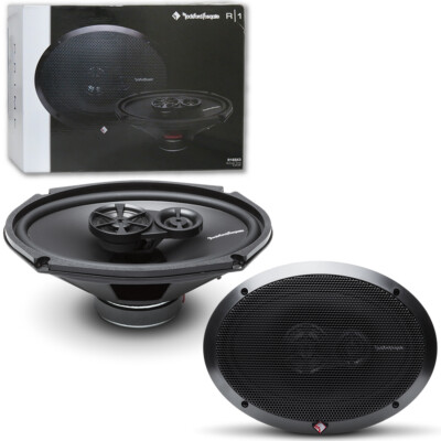 Rockford Fosgate R169X3 6x9'' 6x9 inch 3-way Car Audio Coaxial Speakers 65W RMS