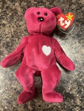 Ty Valentina The Red Bear Beanie Baby 1999 Edition