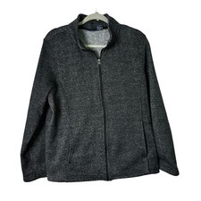 Northcrest Jacket Womens Size 2x Black Full Zip Pockets High Neck