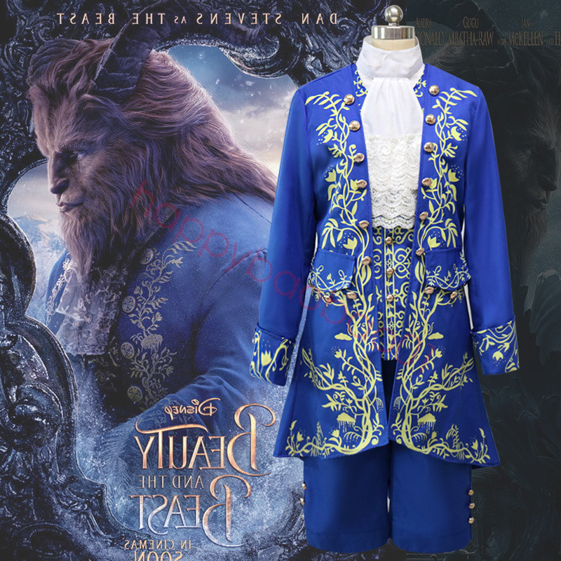 Halloween 2017 Movie Beauty and the Beast The Beast Prince Adam Cosplay Costume