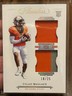 TYLAN WALLACE RC 2021 FLAWLESS OKLAHOMA STATE COWBOYS ROOKIE JERSEY PATCH /25!!!