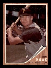 1962 Topps Baseball #95 Don Hoak NM/MT *e1