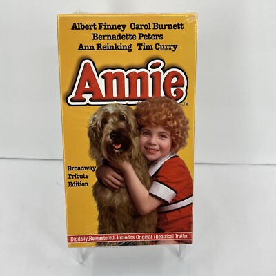 Annie Broadway Tribute Edition (Sealed VHS, 1997) Albert Finney Carol Burnett