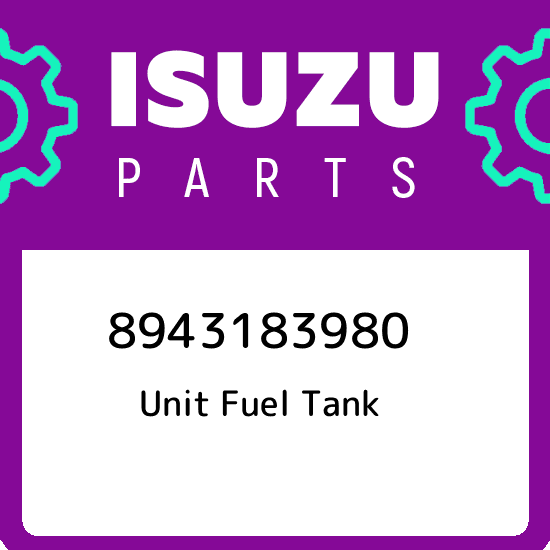 8943183980 Isuzu Unit Fuel Tank 8943183980 Genuine OEM Part for