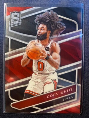 2023 Spectra #63 Coby White Chicago Bulls