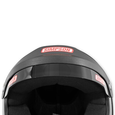Simpson Racing Cruiser 2.0 Motorcycle/Race Helmet Black- XXL - DOT