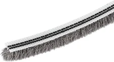 Brush Seal Weather Stripping 1/4"x1/4"x10ft Card Slot Sliding Door Brush Strip