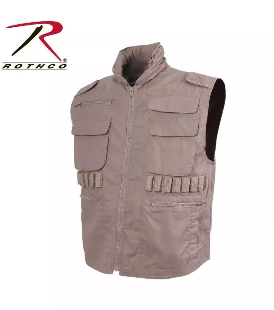 Rothco Military Tactical Hunting Fishing Ranger Vest With Hood Mens Medium New