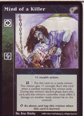 2 x Mind of a Killer VTES CCG KMW