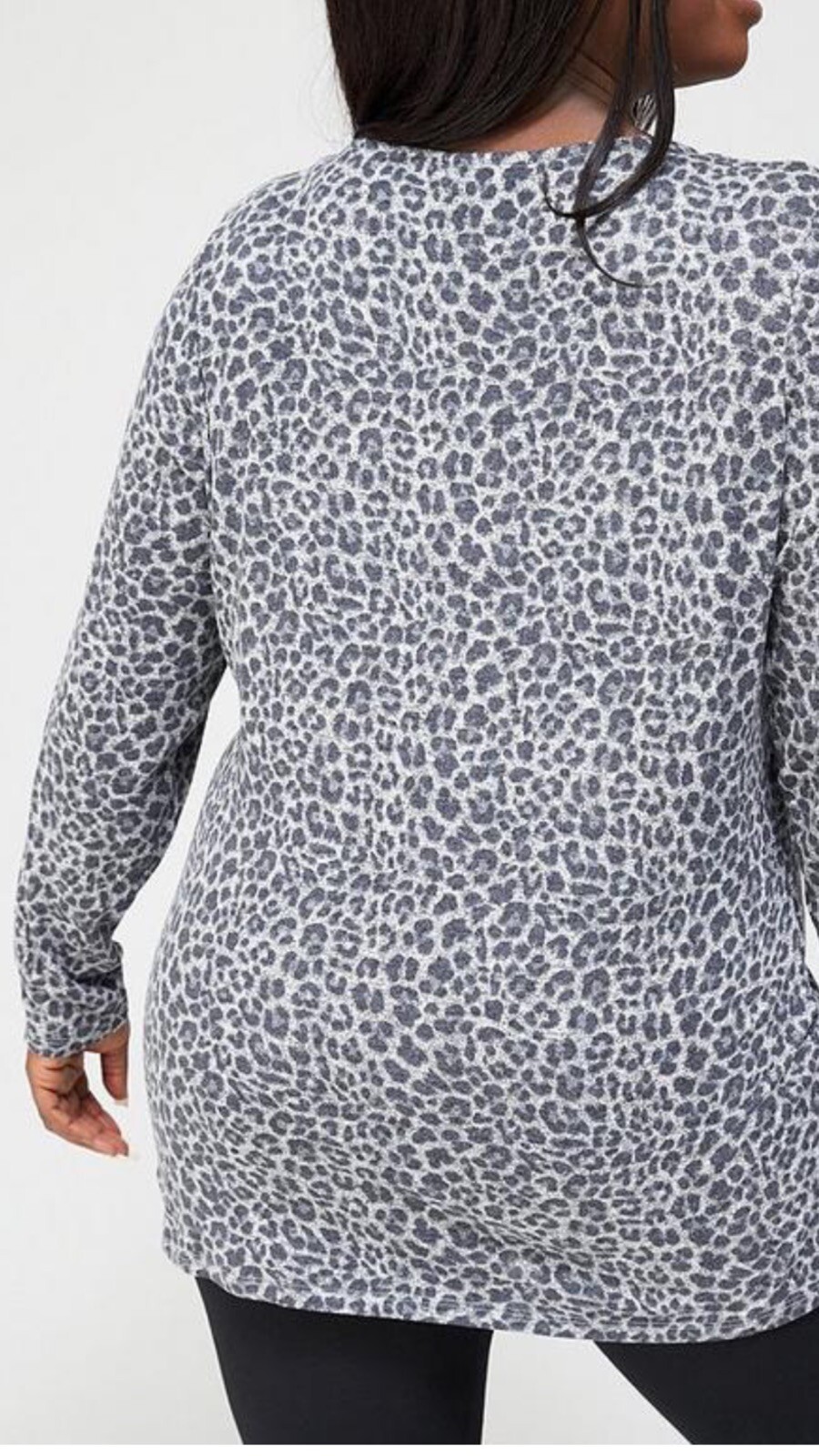 Haut Débardeur Léopard Devernois D-Sport – Taille 42 (FR42/EU40), Gris, En Viscose Et Acrylique
