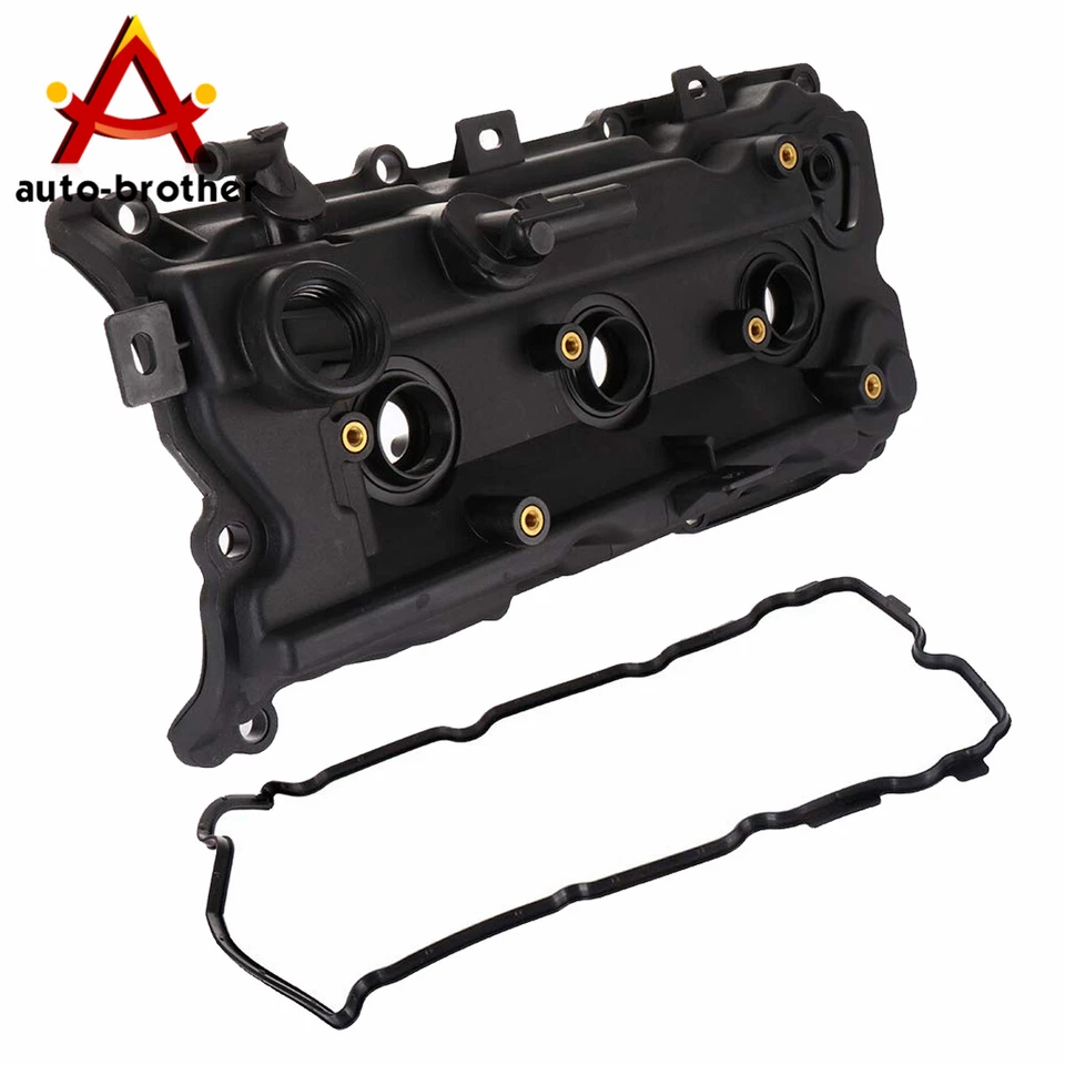 LH & RH Engine Valve Cover W/ Gaskets Fit For 2009-2015 NISSAN Murano Quest 3.5L - Image 4 of 4