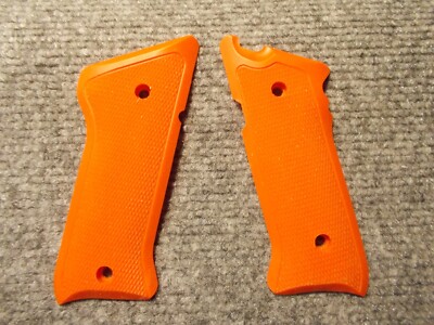Custom Grips for Ruger Mark II and Mark III Hunter Orange
