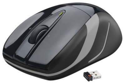 Logitech Wireless Mouse M525 schwarz vereinheitlichender Computer PC Laptop Mäuse