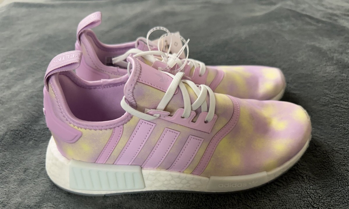 スニーカー ADIDAS ORIGINALS Woman Sneakers Lilac JS1406 Adidas NMD_R1 J Blilil Originals HQ6184 Running Shoes Womens