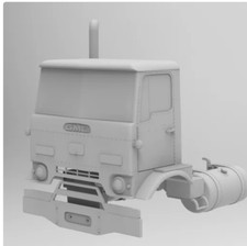 1/43° GMC CRACKERBOX DFR 8000 DAY CAB 3d progettato da Alfa-Cantauri