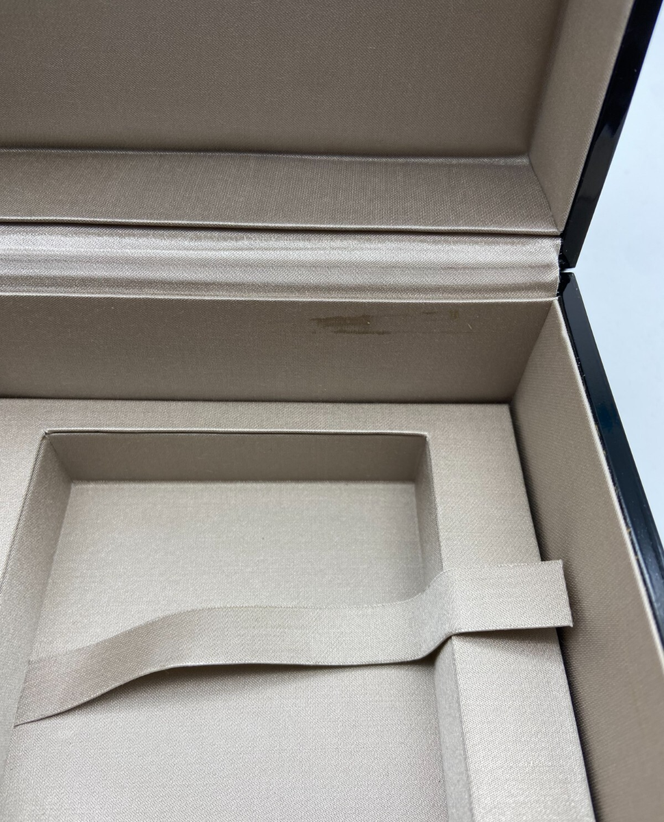 Bvlgari Watch Box Case Black with Booklet #1595 | eBay Bvlgari Watch Box Case Black with Booklet #1595 | eBay