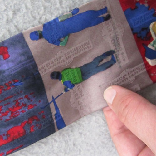 Bugatchi Uomo for Michael Jordan Golf Tie Novelty Golf Sports Patterned Necktie - Picture 5 of 8