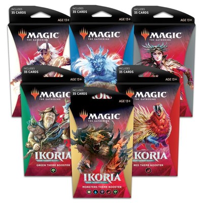Magic the Gathering Ikoria: Lair of Behemoths Theme Booster Packs | eBay