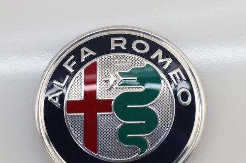 2017 - 2023 Alfa Romeo Giulia Rear Trunk Lid Tailgate Emblem Badge 50534924 OEM - Picture 2 of 5