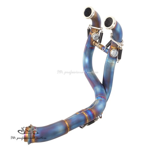 Sistema modificado de tubo delantero de escape de titanio para DUKE 790 890 Adventure 2019-2023 - Imagen 3 de 6
