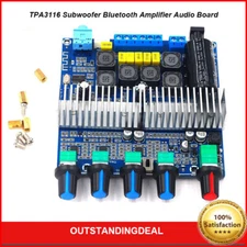 TPA3116 2.1 Subwoofer Bluetooth Amplifier Digital Audio Board 50W*2+100W Bass
