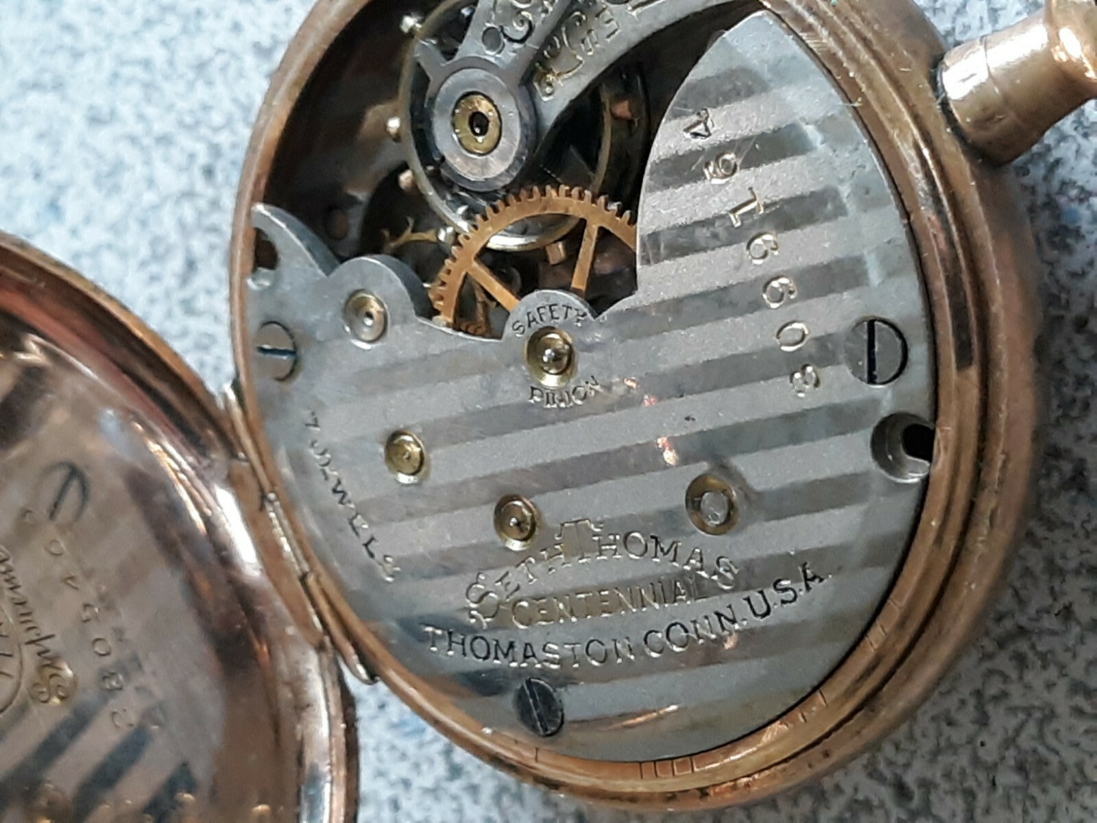 Seth Thomas Watch Co. Grade Centennial Pocket Watch image 1